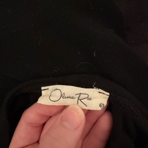 Classic Black V-Neck Dress - Picture 3 of 3